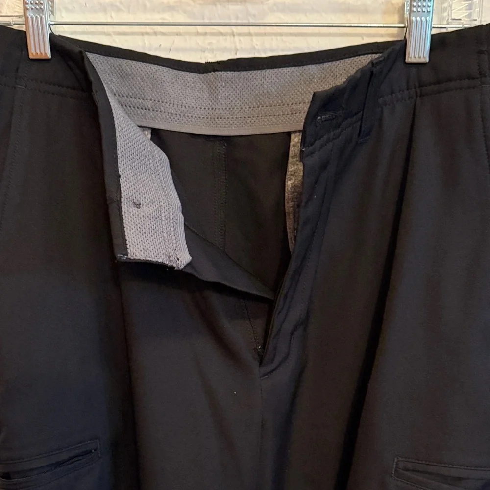 🏌️🏌️🏌️BOGOHO🏌️🏌️🏌️Men's Cool 18 Pro Black Cargo Golf Shorts-Size 34 - Picture 8 of 11